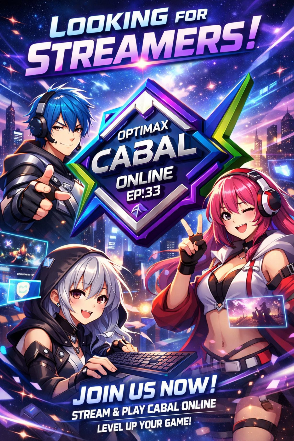 Optimax Cabal Online EP33 – We’re Hiring Streamers!